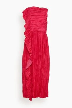 ULLA JOHNSON Circe Gown In Orchid