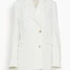 Mani Denim Blazer In Ivory 1 Mani Denim Blazer In Ivory -All Seasons Style 026a35a020a59ec35d481dce1d80cfd1