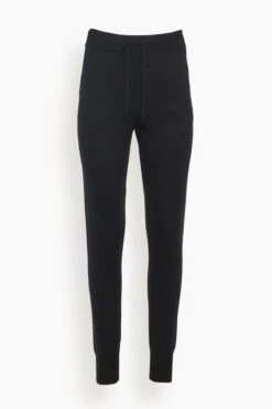Maddalena Cashmere Jogging Pant In Black