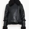 Charleston Sherpa Moto Jacket In Black 2 Charleston Sherpa Moto Jacket In Black -All Seasons Style 0a904b4a99771eb82d59b36867b6054d