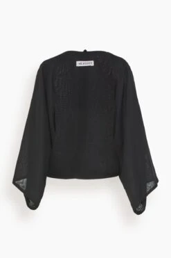 Beau Long Sleeve Addition In Black