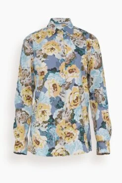 Dries Van Noten Clavelly Shirt In Mauve