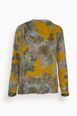 Dries Van Noten Catannes Shirt In Mustard