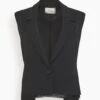 DOROTHEE SCHUMACHER Emotional Essence Vest In Pure Black 1 DOROTHEE SCHUMACHER Emotional Essence Vest In Pure Black -All Seasons Style 1bb7c5b221208b552f10bcba45a74659