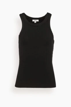 Front Page 52 AGOLDE Bailey Tank Top In Black