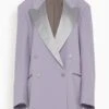 Dries Van Noten Bliss Tuxedo Jacket In Lilac 1 Dries Van Noten Bliss Tuxedo Jacket In Lilac -All Seasons Style 248e5f964feebfbd18dec300ee8377d6