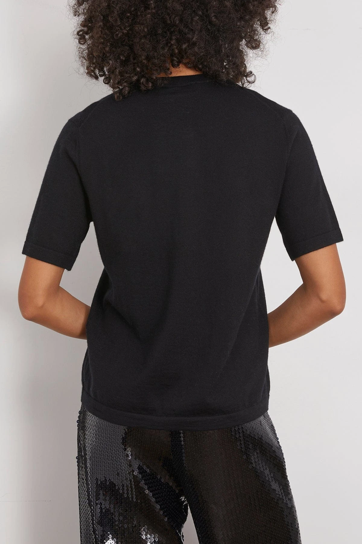 Julia T-Shirt In Black 6 Julia T-Shirt In Black - Image 4