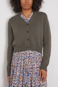 Marion Cardigan In Fern -All Seasons Style 293760 2