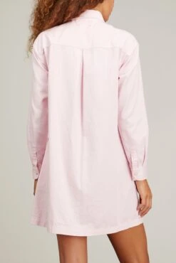 Keegan Twill Dress In Pink Dust 9 Keegan Twill Dress In Pink Dust -All Seasons Style 295244 3