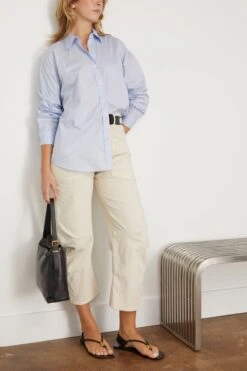 NILI LOTAN Shon Pant In Winter White 7 NILI LOTAN Shon Pant In Winter White -All Seasons Style 296083 1