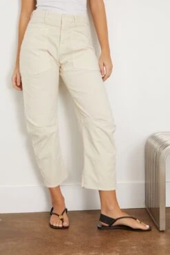 NILI LOTAN Shon Pant In Winter White 8 NILI LOTAN Shon Pant In Winter White -All Seasons Style 296083 2