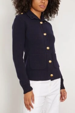 NILI LOTAN Kala Jacket In Dark Navy 8 NILI LOTAN Kala Jacket In Dark Navy -All Seasons Style 296105 2