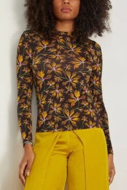 ULLA JOHNSON Eve Top In Maple 8 ULLA JOHNSON Eve Top In Maple -All Seasons Style 297363 2