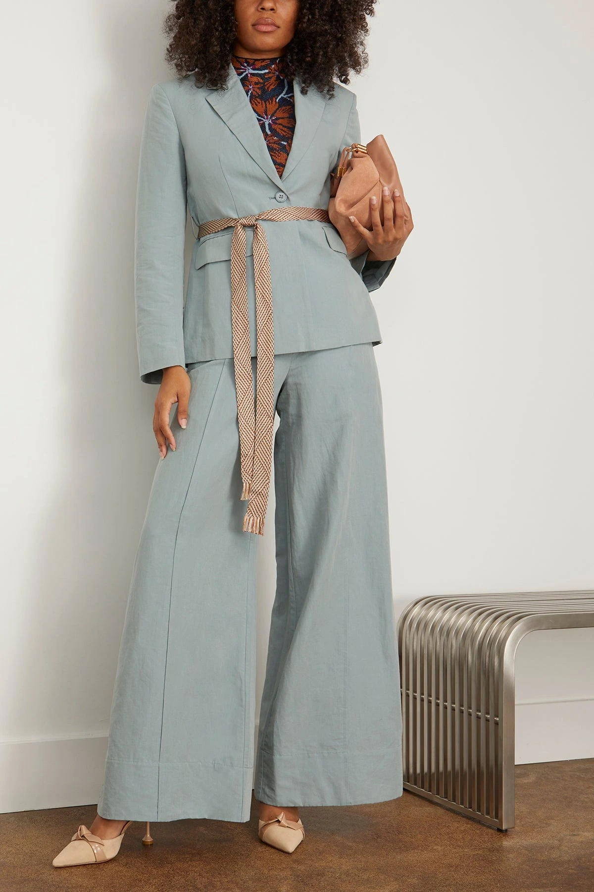 ULLA JOHNSON Ellery Jacket In Agave 4 ULLA JOHNSON Ellery Jacket In Agave - Image 2