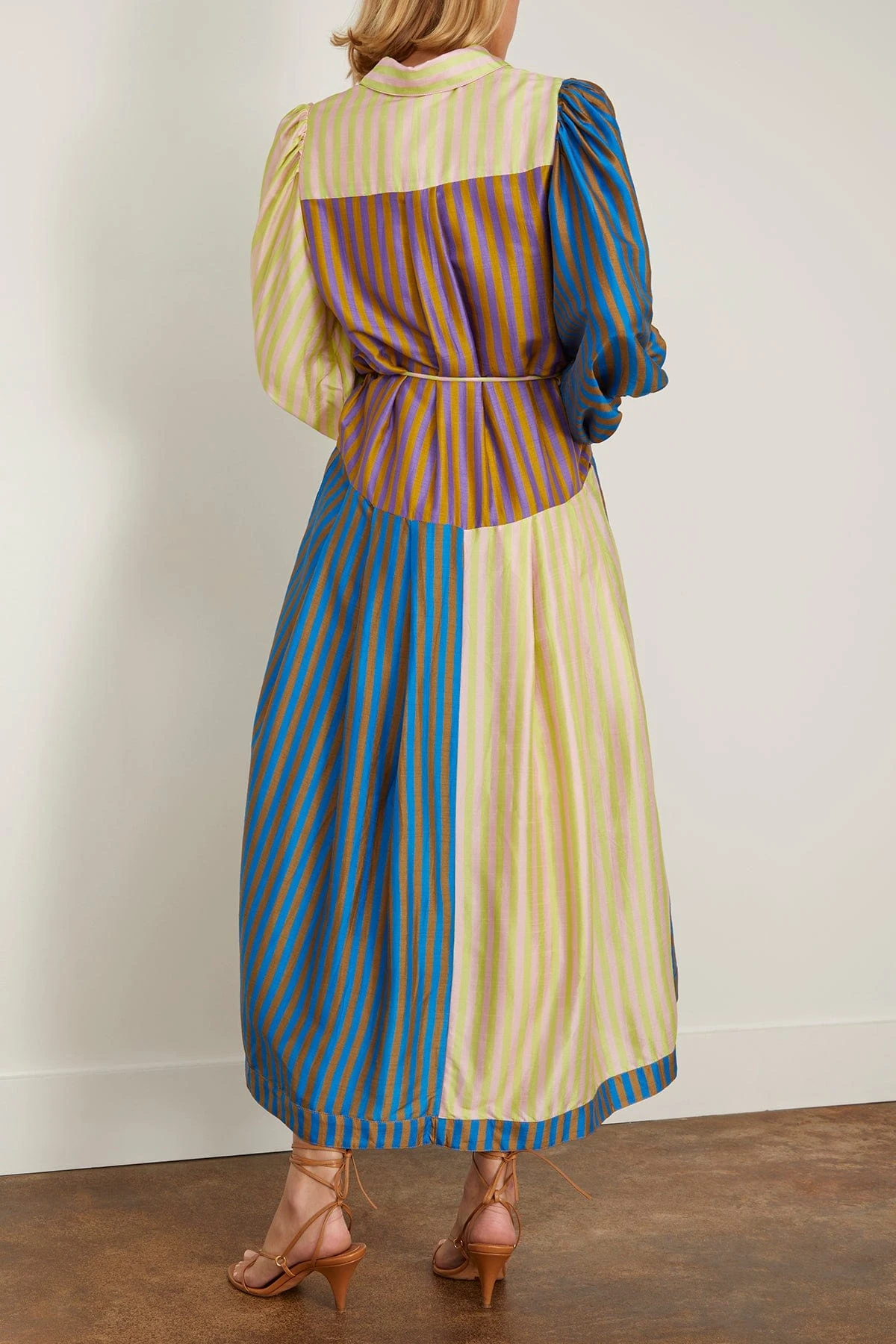 Diaz Stripe Shirtdress In Multi 6 Diaz Stripe Shirtdress In Multi - Image 4