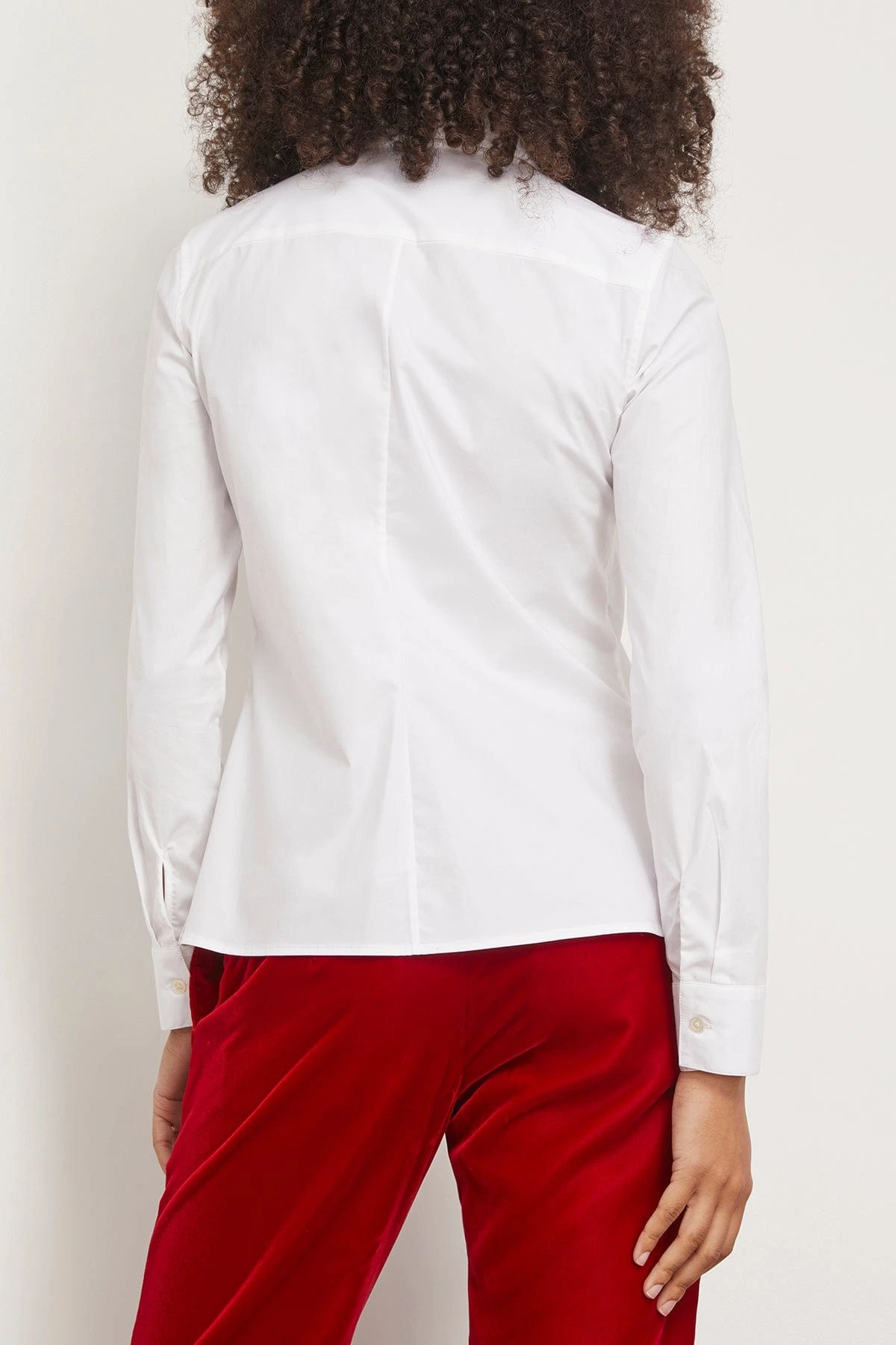 Necktie Shirt In White 6 Necktie Shirt In White - Image 4