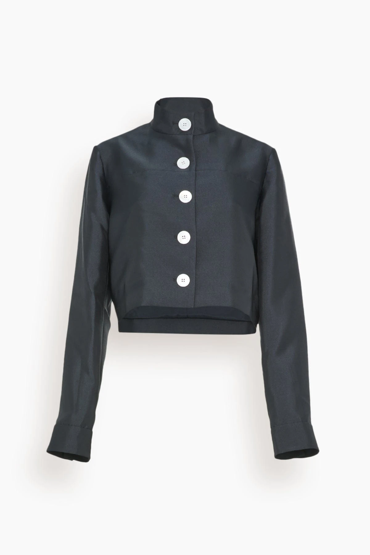 Penny Cropped Jacket In Black 3 Penny Cropped Jacket In Black