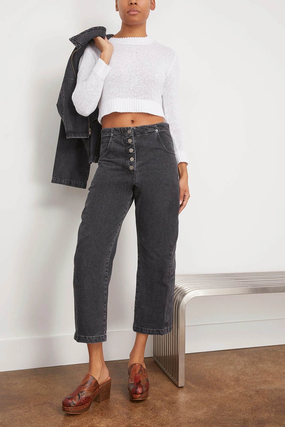 Barca Pullover In White 4 Barca Pullover In White - Image 2