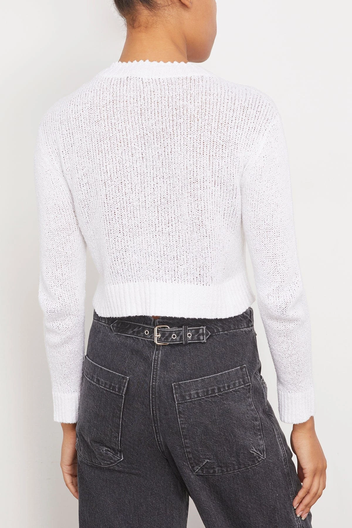 Barca Pullover In White 6 Barca Pullover In White - Image 4