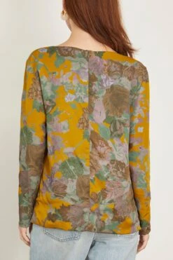 Dries Van Noten Catannes Shirt In Mustard -All Seasons Style 306760 3