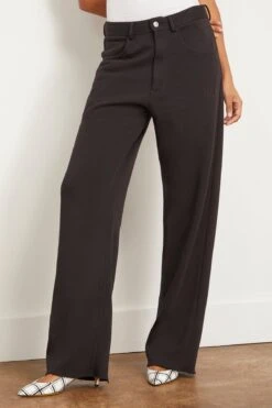 MM6 Maison Margiela 5 Pocket Pants In Black -All Seasons Style 307534 2