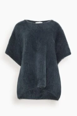 Fie Cape In Ink Brushed