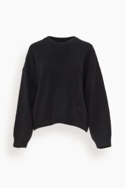 Galli Oversized Sweater In Black