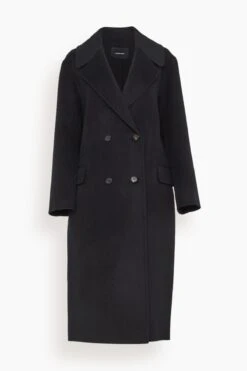 Axel Coat In Black