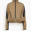 Sacai Technical Jersey Blouson In Beige 1 Sacai Technical Jersey Blouson In Beige -All Seasons Style 5863bbc333fcdd0d51ba82b2b2f30046