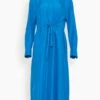DOROTHEE SCHUMACHER Heritage Ease Dress In Aqua Blue 2 DOROTHEE SCHUMACHER Heritage Ease Dress In Aqua Blue -All Seasons Style 6530280dbefc4213f9f8e6091b6b0018