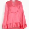 Stella Long Sleeve Blouse In Fuschia 2 Stella Long Sleeve Blouse In Fuschia -All Seasons Style 6a87cf5735bda9d70ed30b989581b387