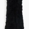 Feathers Vest In Noir 2 Feathers Vest In Noir -All Seasons Style 70678f4e44cad7ef311689c4c7275ad3