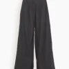 Cuffed Pant In Black -All Seasons Style 769791357771201f8891150cce40e368