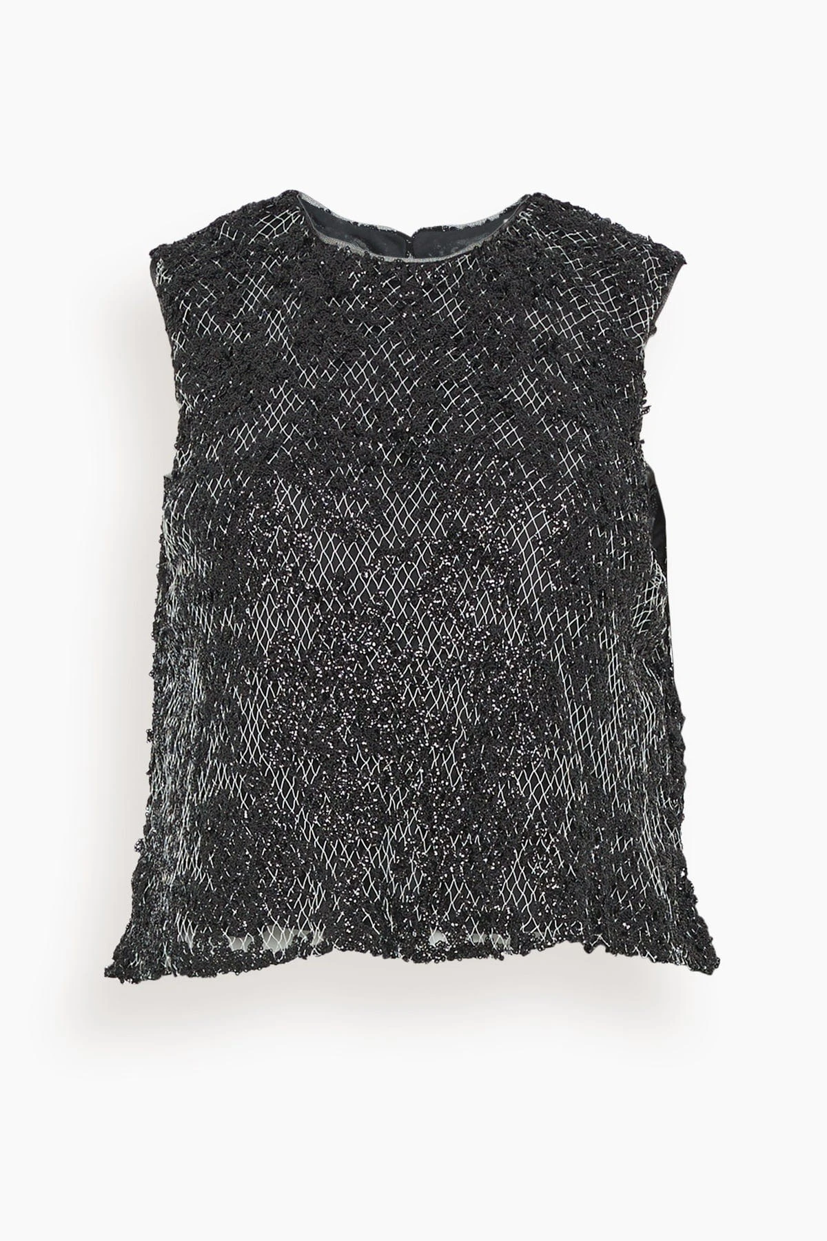 Jewel Top In Black 3 Jewel Top In Black