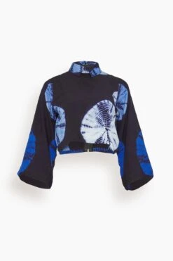 Front Page 44 Adedara Top In Blue-Multi