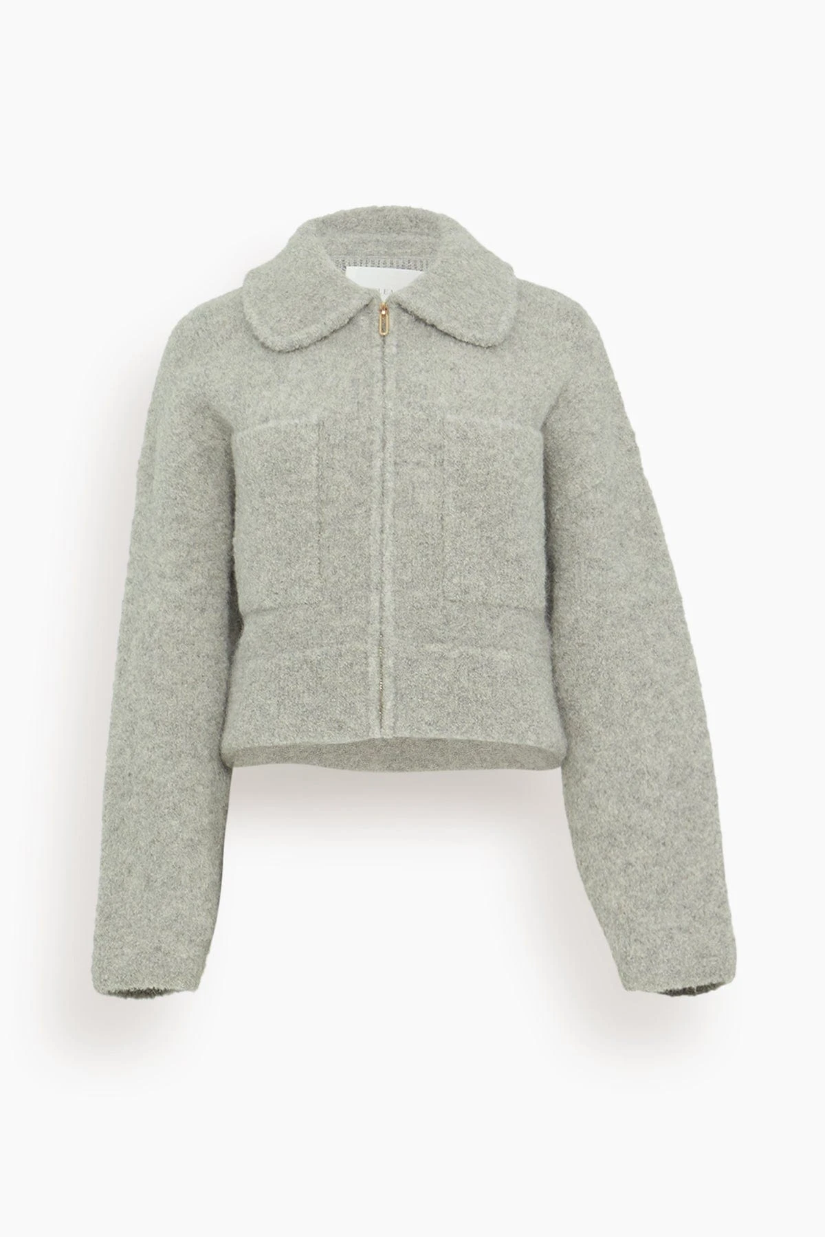 Hugo Boucle Bomber In Grey 3 Hugo Boucle Bomber In Grey