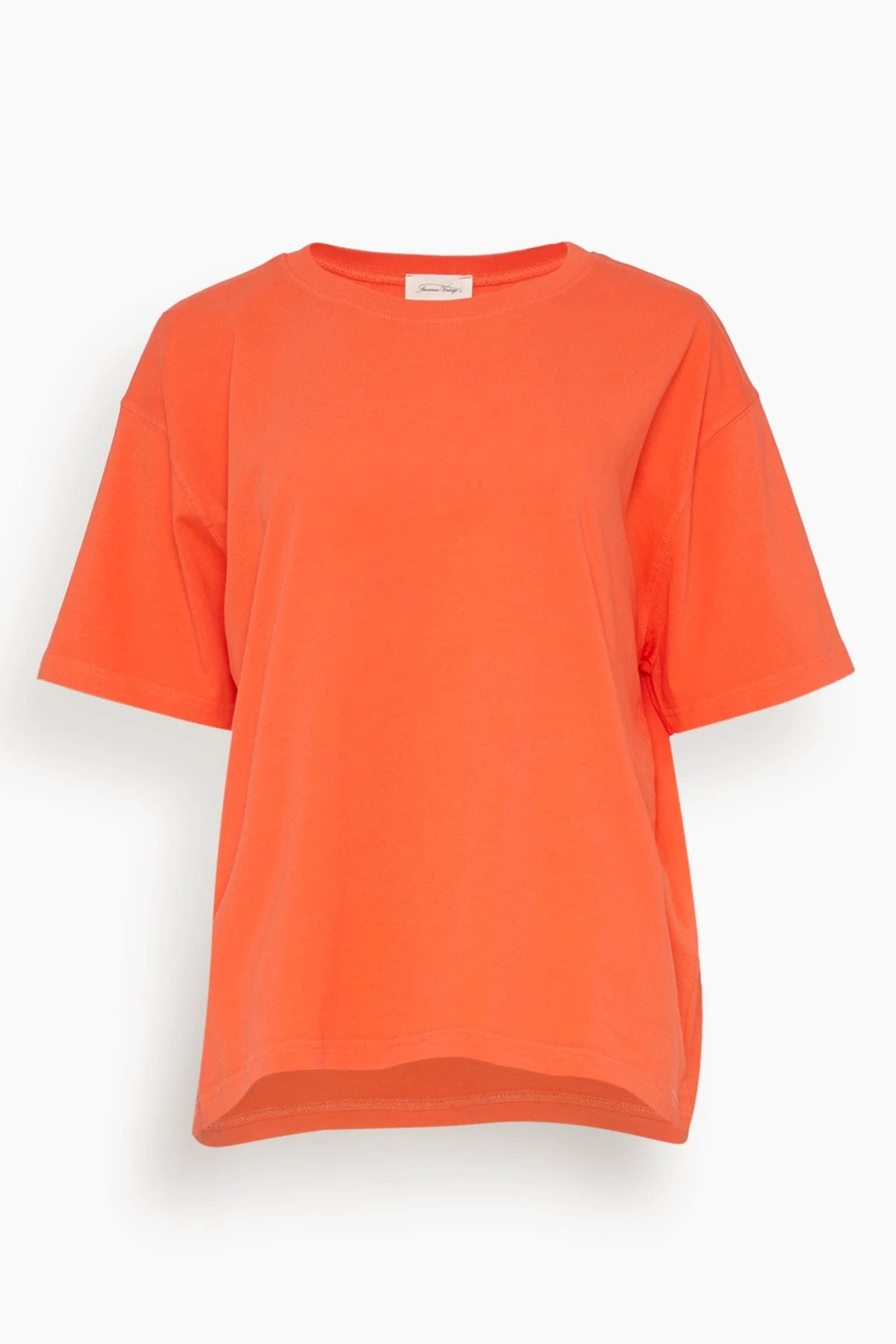 American Vintage Fizvalley T-Shirt In Vintage Scarlet 3 American Vintage Fizvalley T-Shirt In Vintage Scarlet