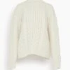 Secas Cable Knit Sweater In Ivory 2 Secas Cable Knit Sweater In Ivory -All Seasons Style 901e214cbafe5152d95ddb83be6236bf