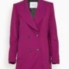 New Vittoria Signature Double Breasted Jacket In Magenta 1 New Vittoria Signature Double Breasted Jacket In Magenta -All Seasons Style 9179db5848b4736713319ff634fca155