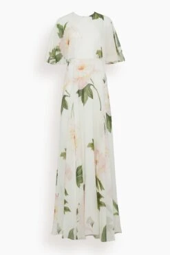 GIAMBATTISTA VALLI Dress In Ivory/Multi