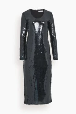 Samsoe Samsoe Alina U-Neck Dress In Black