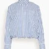 DOROTHEE SCHUMACHER Soft Stripe Blouse In Navy And White Stripes 2 DOROTHEE SCHUMACHER Soft Stripe Blouse In Navy And White Stripes -All Seasons Style 9c5d0e6c9a6ac32ebd7e8f50885e573f