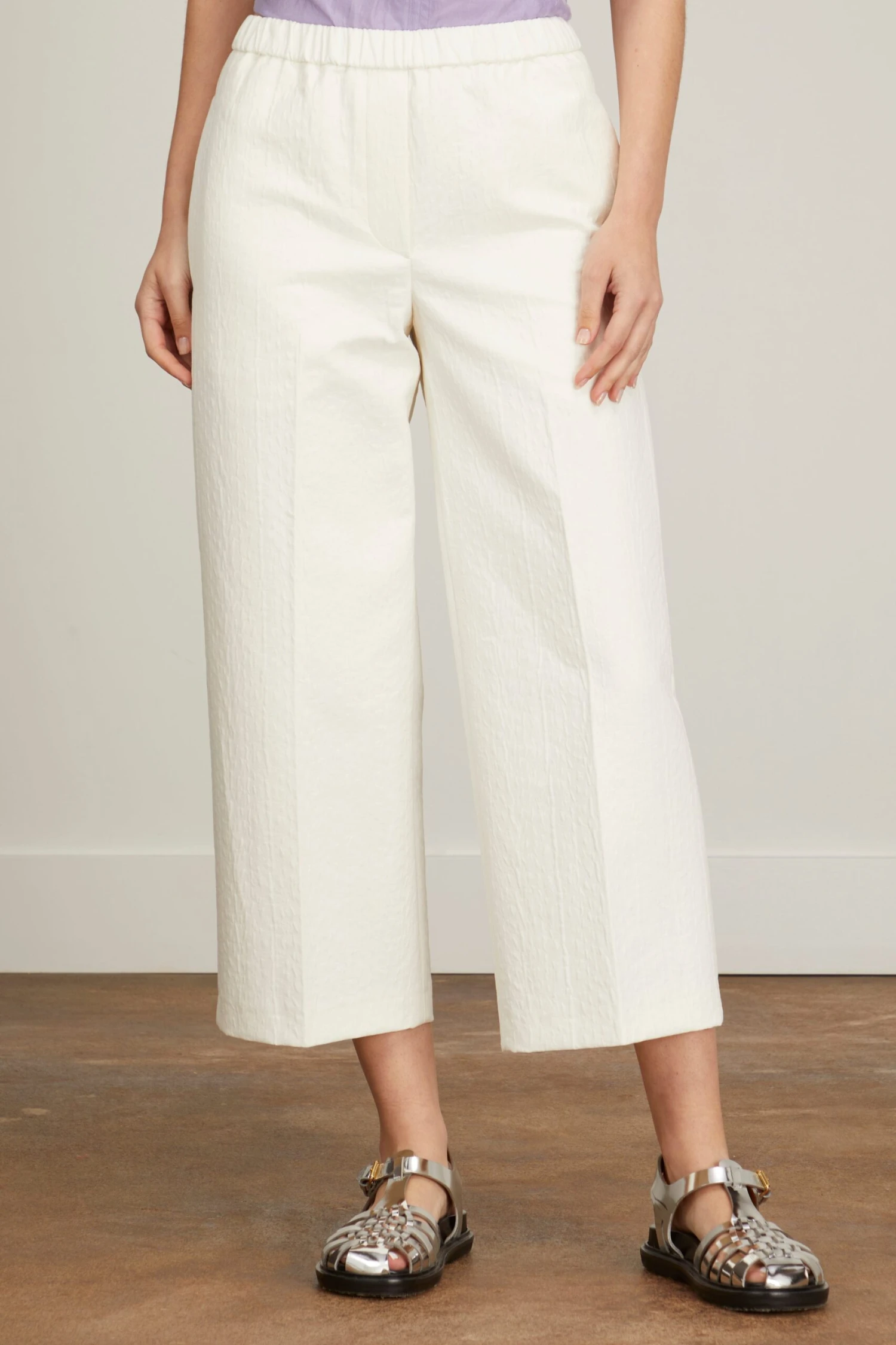 Priva Trouser In Ivory 5 Priva Trouser In Ivory - Image 3