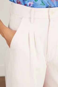 Handwoven Tie Dye Organic Denim Pant In Rose -All Seasons Style HandwovenTieDyeOrganicDenimPantinRose 4 ed630d1b 75da 4b5d 8539 7a231283d2a0