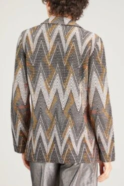 Missoni Textured Chevron Jacket In Multicolor 10 Missoni Textured Chevron Jacket In Multicolor -All Seasons Style MISSONI TexturedChevronJacketinMulticolor 3