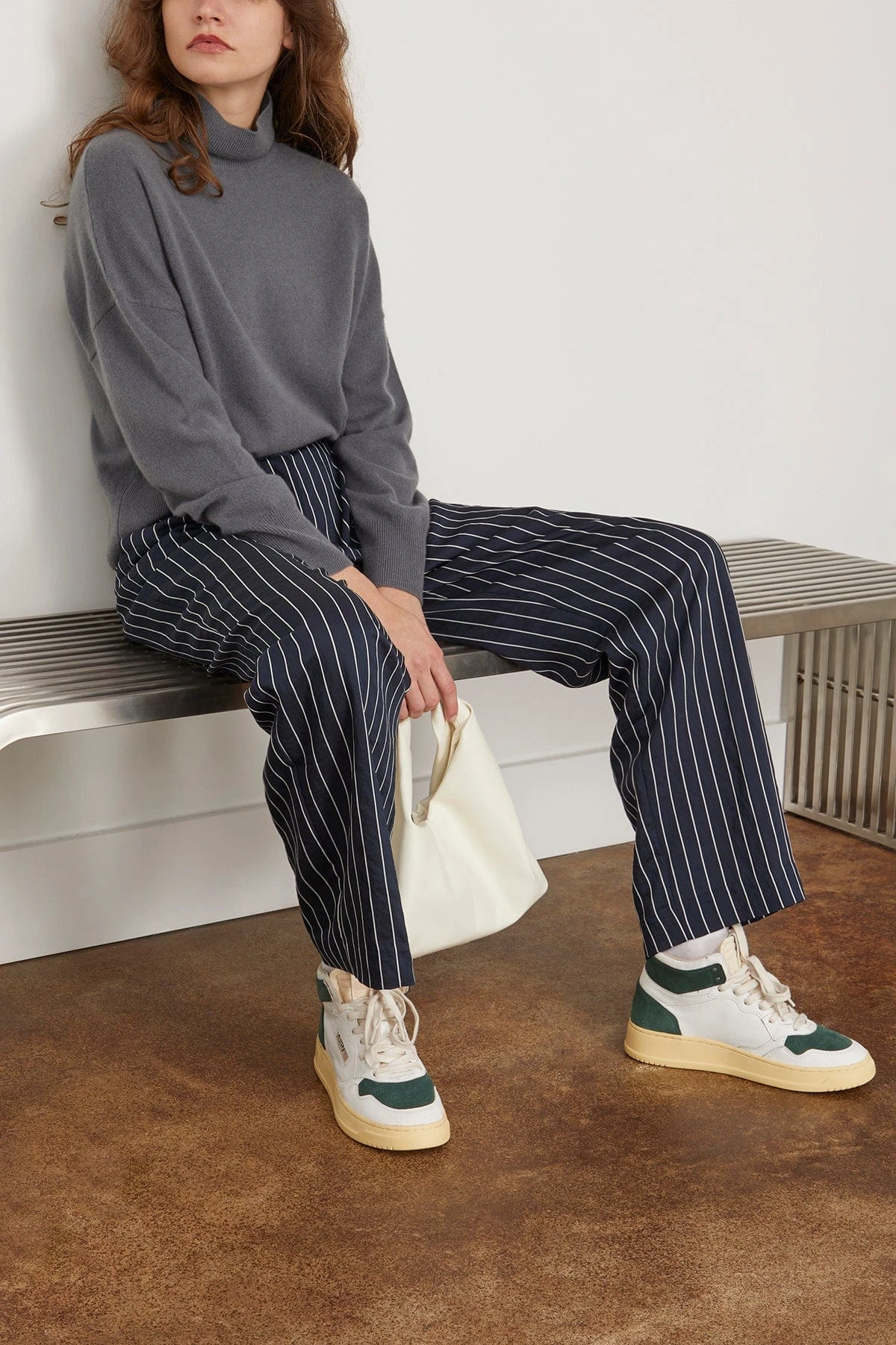 Samsoe Samsoe Nola Turtleneck In Iron Gate 4 Samsoe Samsoe Nola Turtleneck In Iron Gate - Image 2