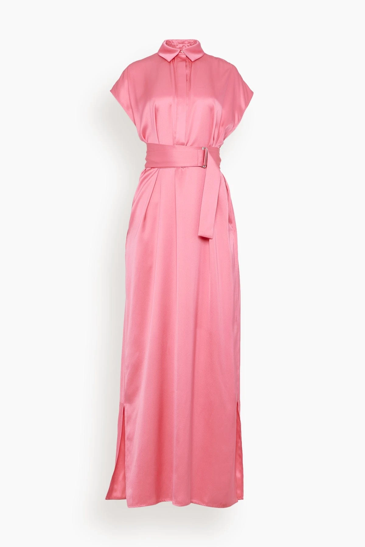 Francesca Long Sleeveless Dress In Peonia Pink 3 Francesca Long Sleeveless Dress In Peonia Pink