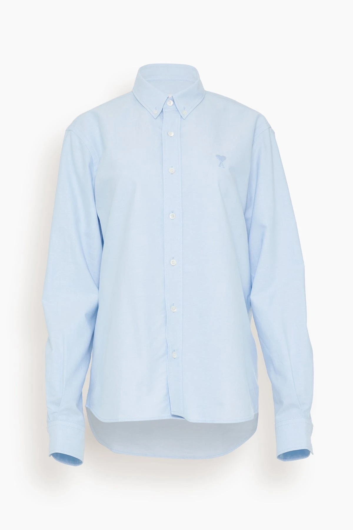 Classic Button Down Shirt In Sky Blue 3 Classic Button Down Shirt In Sky Blue