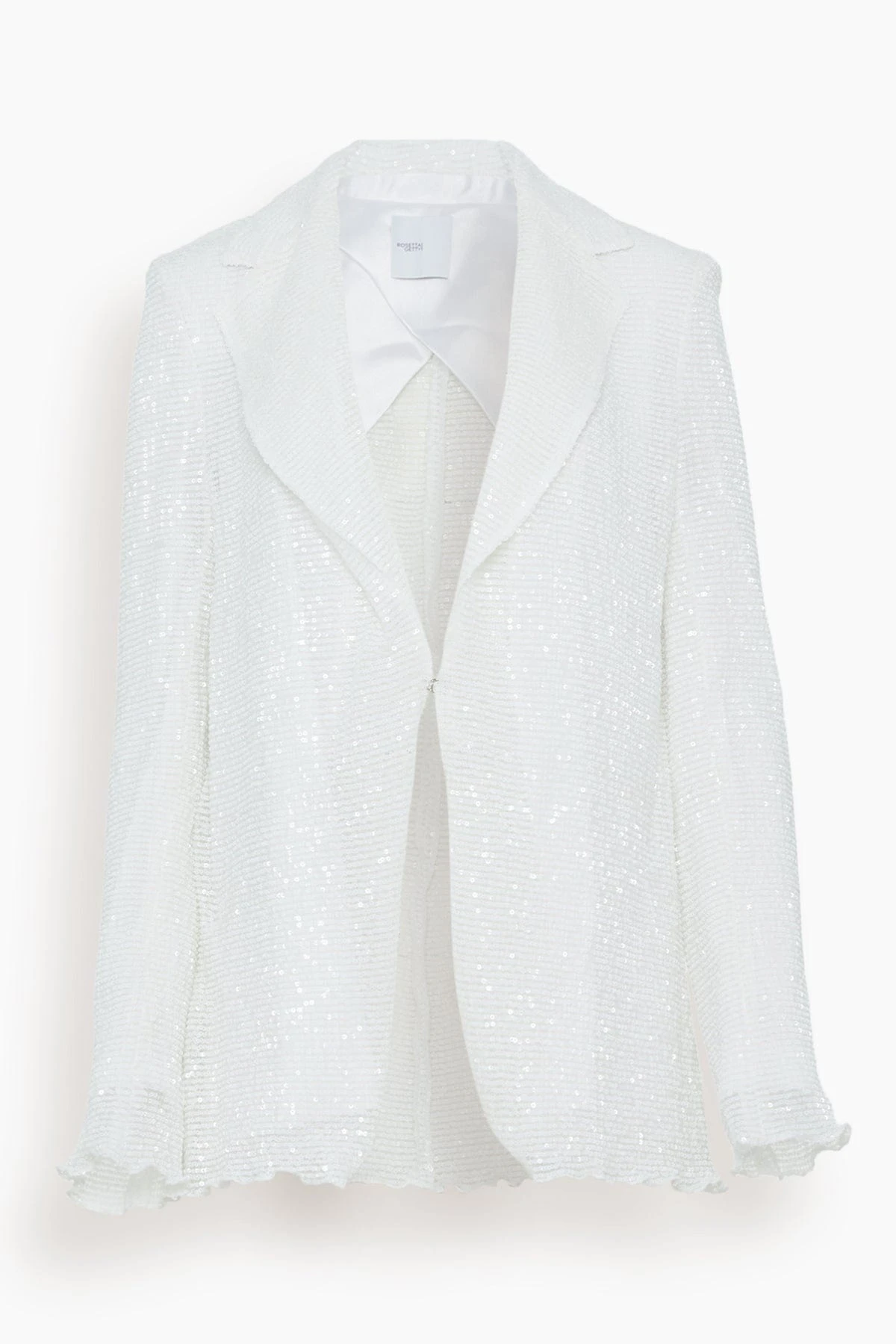 Soft Blazer In White 3 Soft Blazer In White