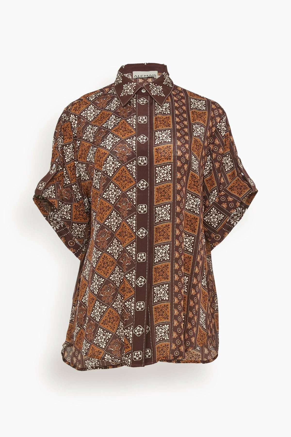 Carmella Shirt In Chocolate 3 Carmella Shirt In Chocolate